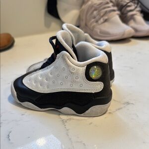 Kids Black and White Jordan’s